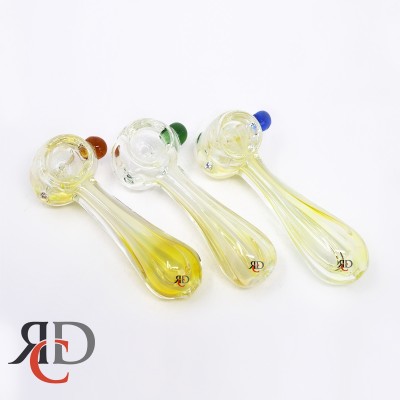 GLASS PIPE FUMED ART KNOBBY PIPE GP2673 1CT